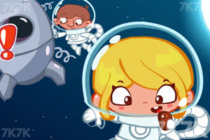 小小宇航员偷懒