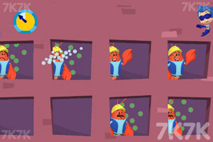 孔雀泡泡鱼变身超人