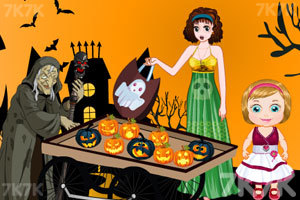 麦丽莎万圣节偷懒