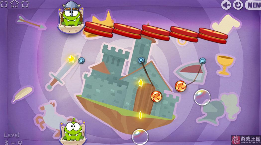 割绳子时光旅行图文攻略(第三章)？割绳子时光旅行图文技巧(第三章)