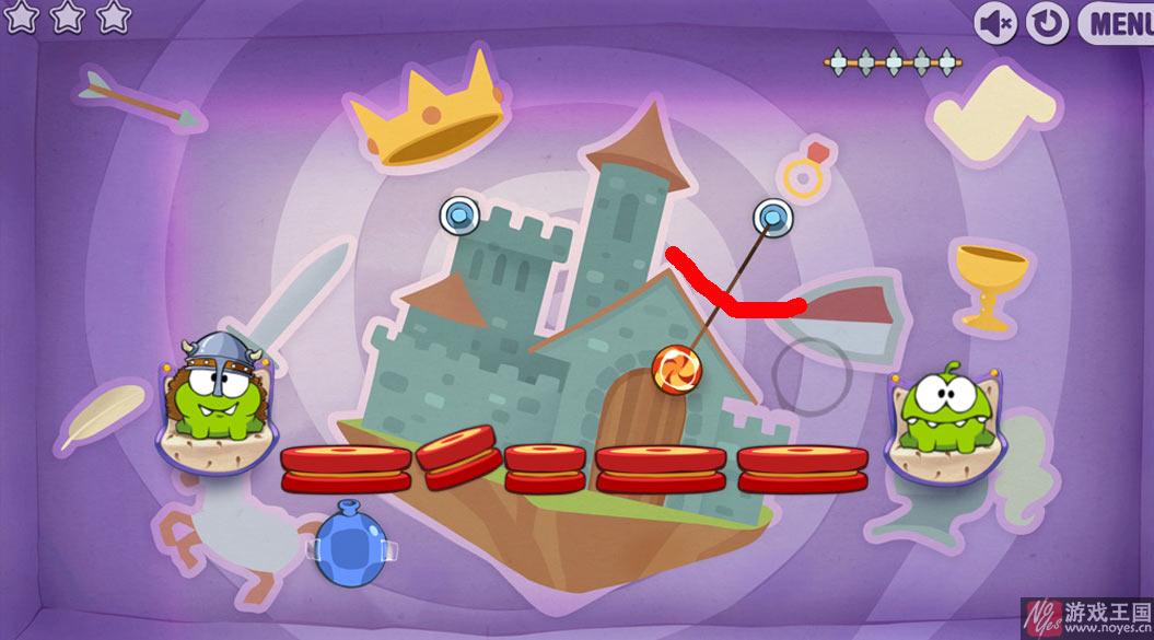 割绳子时光旅行图文攻略(第三章)？割绳子时光旅行图文技巧(第三章)