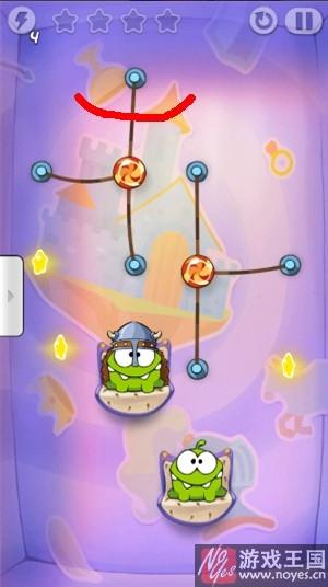 割绳子时光旅行图文攻略(第一章)？割绳子时光旅行图文技巧(第一章)