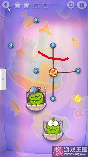 割绳子时光旅行图文攻略(第一章)？割绳子时光旅行图文技巧(第一章)