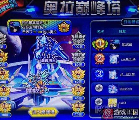 平民打法攻略？奥拉星巅峰塔71层咋过