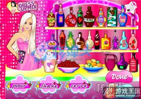 最好玩的芭比娃娃小游戏？大全