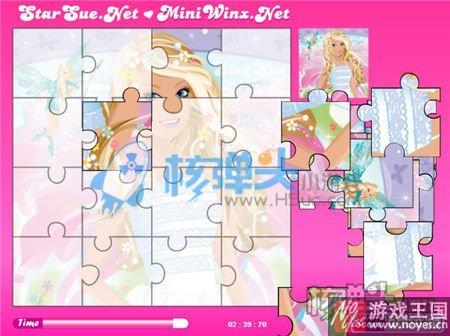 最好玩的芭比娃娃小游戏？大全