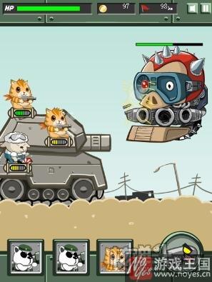 喵星人的塔防大战？H5《决战》：萌物来袭