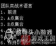 战术语言分类详解？生死狙击介绍