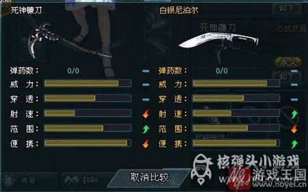 死神镰刀对比实测介绍？生死狙击咋样