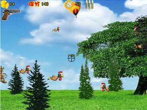 射击疯狂的小鸟