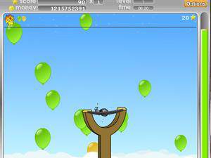 弹弓与气球无敌版