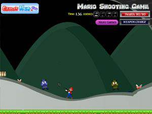 马里奥枪击敌人