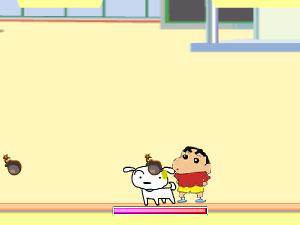 蜡笔小新保护小白