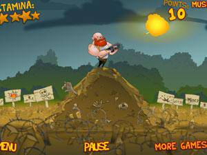 墓地消灭小怪物