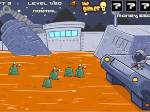 宇航员大战鼻涕虫