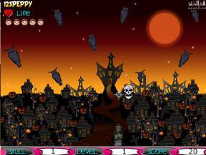 万圣节骷髅射击