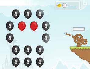 大炮打气球升级版 