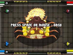 机甲战士打怪物