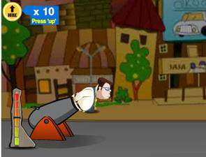 大炮射好莱坞明星