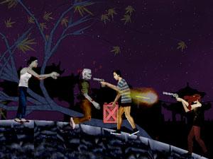 抵抗僵尸狂潮无敌版