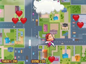 凯特射爱心气球