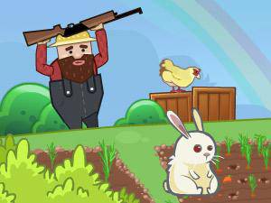 猎人抓兔子
