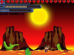 西部牛仔大战僵尸无敌版