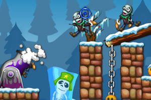 僵尸发射器冬季选关版