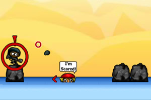 扔石头砸坏蛋无敌版