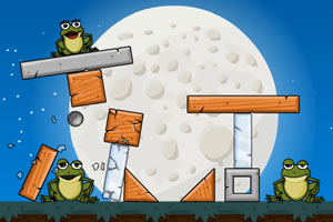 弹弓打青蛙无敌版