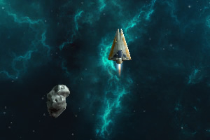 来自太空的飞机