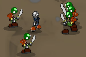 机器人灭杀僵尸