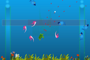 幻影神龟大战鱼群