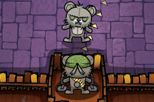 泰迪熊扫射僵尸