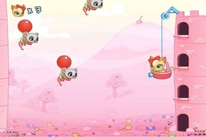 猫咪糖果射老鼠