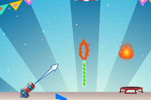 小丑钻火圈中文版