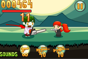 女祭司大战僵尸