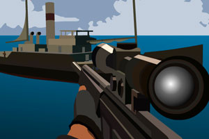 美女狙击手之海盗枪战