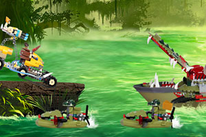 乐高守卫钓鱼岛