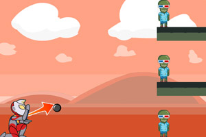 奥特曼大炮战僵尸