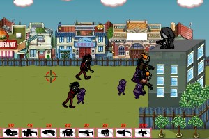 僵尸阻击战之火力全开无敌版