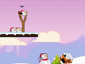 圣诞节弹弓弹射