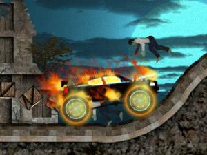 恐怖烈焰大脚车