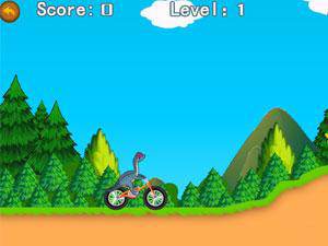 恐龙特技自行车