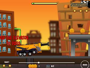 大卡车吊车驾驶