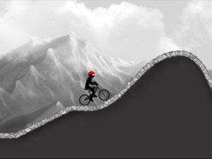 火柴人自行车越野