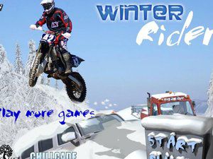 冰山雪地摩托车变态版