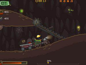 鼹鼠运矿车3变态版