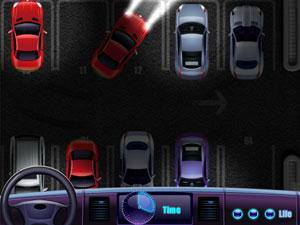 豪华宾馆停车场