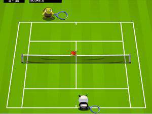 熊猫乌龟网球赛 